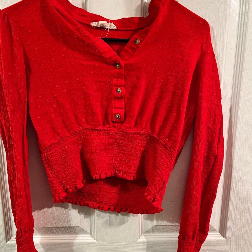 Red Blouse - Picture 2 of 2